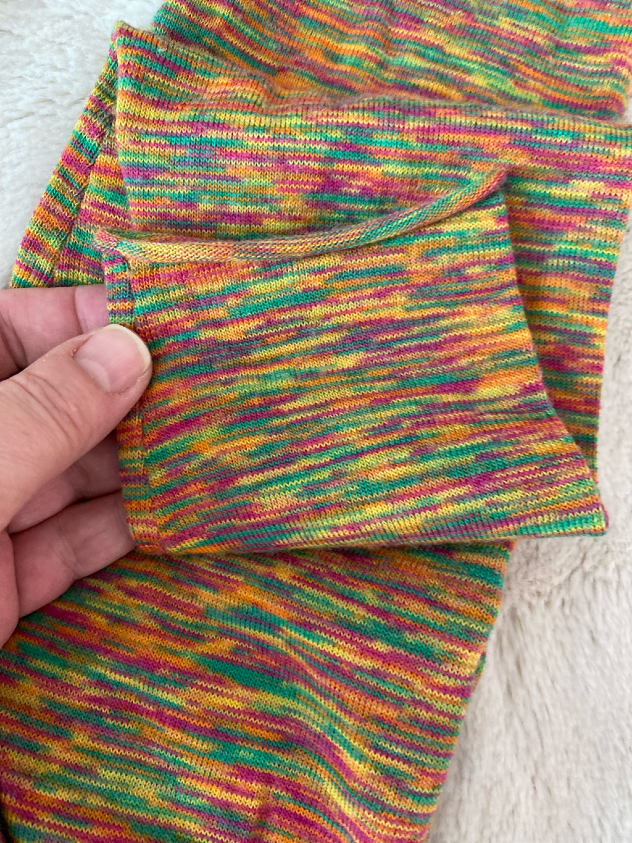 Degen Women’s Multicolor 100% Wool Leggings — image 2 of 8